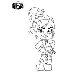 Coloring page: Wreck-It Ralph (Animation Movies) #130482 - Printable coloring pages