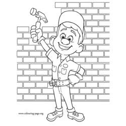 Coloring page: Wreck-It Ralph (Animation Movies) #130540 - Free Printable Coloring Pages