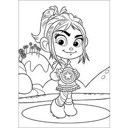 Coloring page: Wreck-It Ralph (Animation Movies) #130545 - Printable coloring pages