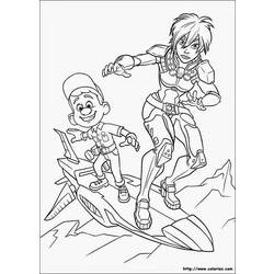 Coloring page: Wreck-It Ralph (Animation Movies) #130550 - Free Printable Coloring Pages