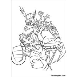 Coloring page: Wreck-It Ralph (Animation Movies) #130563 - Printable coloring pages