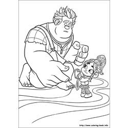 Coloring page: Wreck-It Ralph (Animation Movies) #130624 - Free Printable Coloring Pages