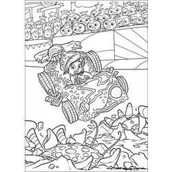 Coloring page: Wreck-It Ralph (Animation Movies) #130626 - Printable coloring pages