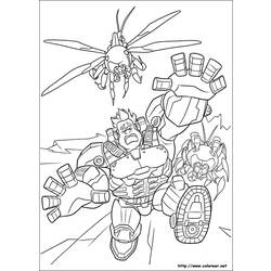 Coloring page: Wreck-It Ralph (Animation Movies) #130629 - Printable coloring pages
