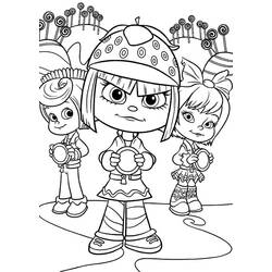 Coloring page: Wreck-It Ralph (Animation Movies) #130639 - Printable coloring pages