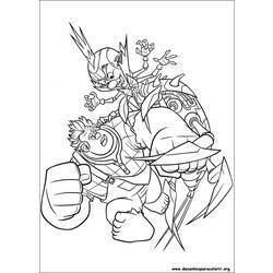Coloring page: Wreck-It Ralph (Animation Movies) #130652 - Free Printable Coloring Pages
