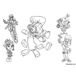 Coloring page: Wreck-It Ralph (Animation Movies) #130655 - Printable coloring pages