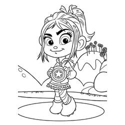 Coloring page: Wreck-It Ralph (Animation Movies) #130662 - Printable coloring pages