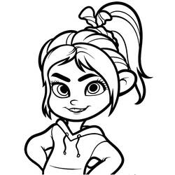 Coloring page: Wreck-It Ralph (Animation Movies) #130671 - Printable coloring pages