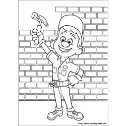 Coloring page: Wreck-It Ralph (Animation Movies) #130675 - Free Printable Coloring Pages
