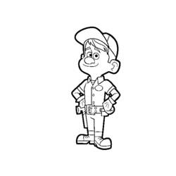 Coloring page: Wreck-It Ralph (Animation Movies) #130689 - Free Printable Coloring Pages