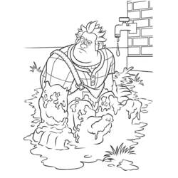 Coloring page: Wreck-It Ralph (Animation Movies) #130705 - Free Printable Coloring Pages