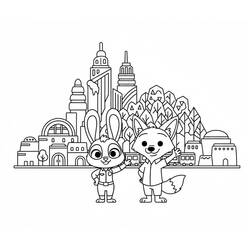Zootopia (Animation Movies) coloring page #221699 to print and color