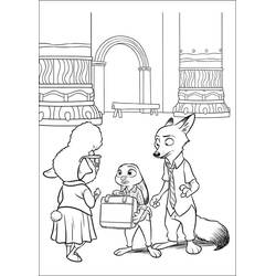 Zootopia (Animation Movies) coloring page #221734 to print and color