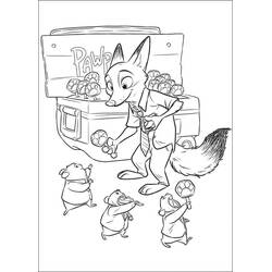 Zootopia (Animation Movies) coloring page #221735 to print and color