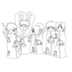 Akatsuki (Anime and Manga) coloring page #212864 to print and color