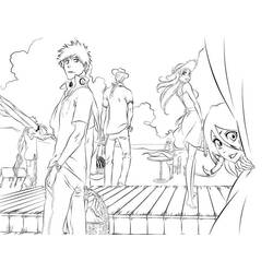 Coloring pages: Bleach - Free Printable Coloring Pages