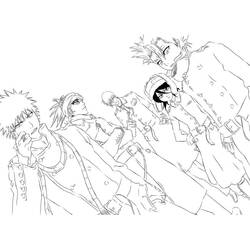 Coloring page: Bleach (Anime and Manga) #208087 - Free Printable Coloring Pages