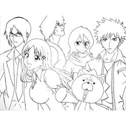 Coloring page: Bleach (Anime and Manga) #208089 - Free Printable Coloring Pages