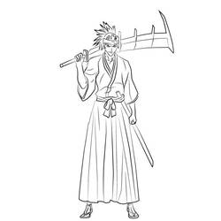 Coloring page: Bleach (Anime and Manga) #208092 - Free Printable Coloring Pages