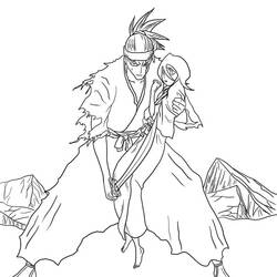 Bleach (Anime and Manga) coloring page #208093 to print and color