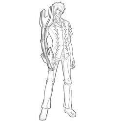 Coloring page: Bleach (Anime and Manga) #208100 - Free Printable Coloring Pages