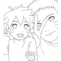 Coloring pages: Boruto - Free Printable Coloring Pages