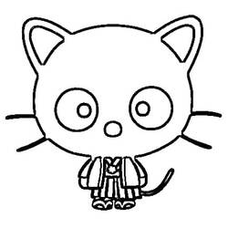Coloring pages: Chococat - Free Printable Coloring Pages