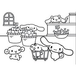 Cinnamoroll (Anime and Manga) coloring page #212273 to print and color