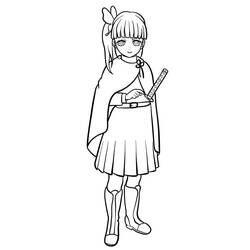 Demon Slayer (Anime and Manga) coloring page #175984 to print and color
