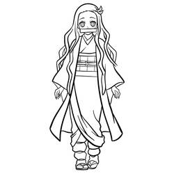 Demon Slayer (Anime and Manga) coloring page #175985 to print and color
