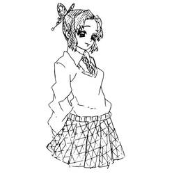 Demon Slayer (Anime and Manga) coloring page #175988 to print and color