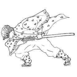 Demon Slayer (Anime and Manga) coloring page #175989 to print and color