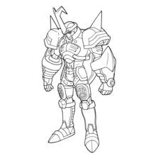 Digimon (Anime and Manga) coloring page #51459 to print and color