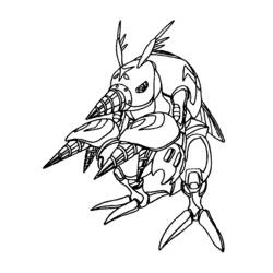Digimon (Anime and Manga) coloring page #51482 to print and color