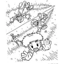 Digimon (Anime and Manga) coloring page #51662 to print and color