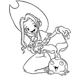 Digimon (Anime and Manga) coloring page #51733 to print and color