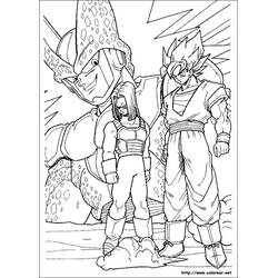 Dragon Ball Z (Anime and Manga) coloring page #38483 to print and color