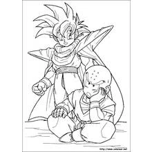Dragon Ball Z (Anime and Manga) coloring page #38487 to print and color