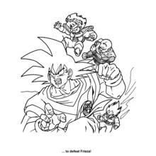 Dragon Ball Z (Anime and Manga) coloring page #38550 to print and color