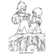 Dragon Ball Z (Anime and Manga) coloring page #38573 to print and color