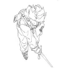 Dragon Ball Z (Anime and Manga) coloring page #38594 to print and color