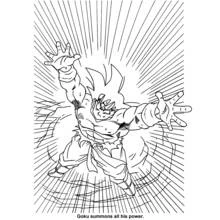 Dragon Ball Z (Anime and Manga) coloring page #38597 to print and color