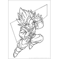 Dragon Ball Z (Anime and Manga) coloring page #38629 to print and color