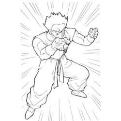 Dragon Ball Z (Anime and Manga) coloring page #38636 to print and color