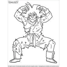 Dragon Ball Z (Anime and Manga) coloring page #38657 to print and color