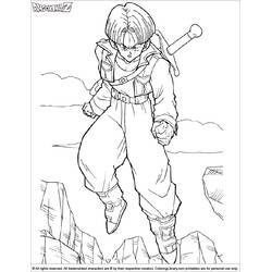 Dragon Ball Z (Anime and Manga) coloring page #38659 to print and color