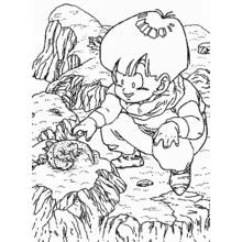 Dragon Ball Z (Anime and Manga) coloring page #38671 to print and color