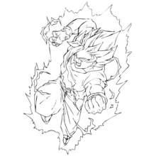 Dragon Ball Z (Anime and Manga) coloring page #38709 to print and color