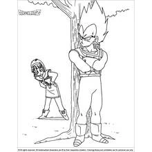 Dragon Ball Z (Anime and Manga) coloring page #38750 to print and color